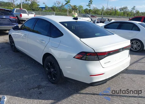 2025 Honda Accord Se z USA, uszkodzony, nr VIN 1HGCY1F47SA005555